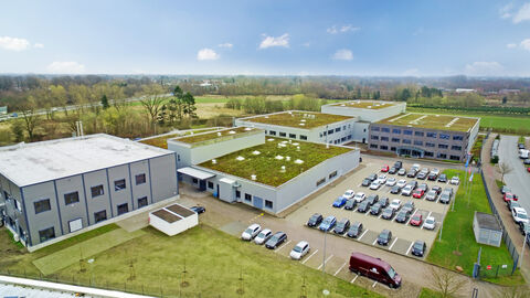 Luftaufnahme Unternehmenssitz C. Otto Gehrckens GmbH & Co. KG in Pinneberg
